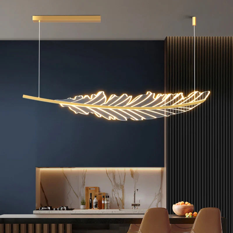 Lampadario luminoso in acrilico sospeso