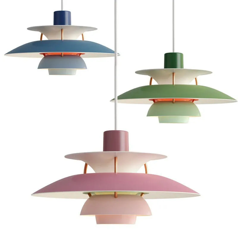Lampadario sospeso contemporaneo elegante e luminoso
