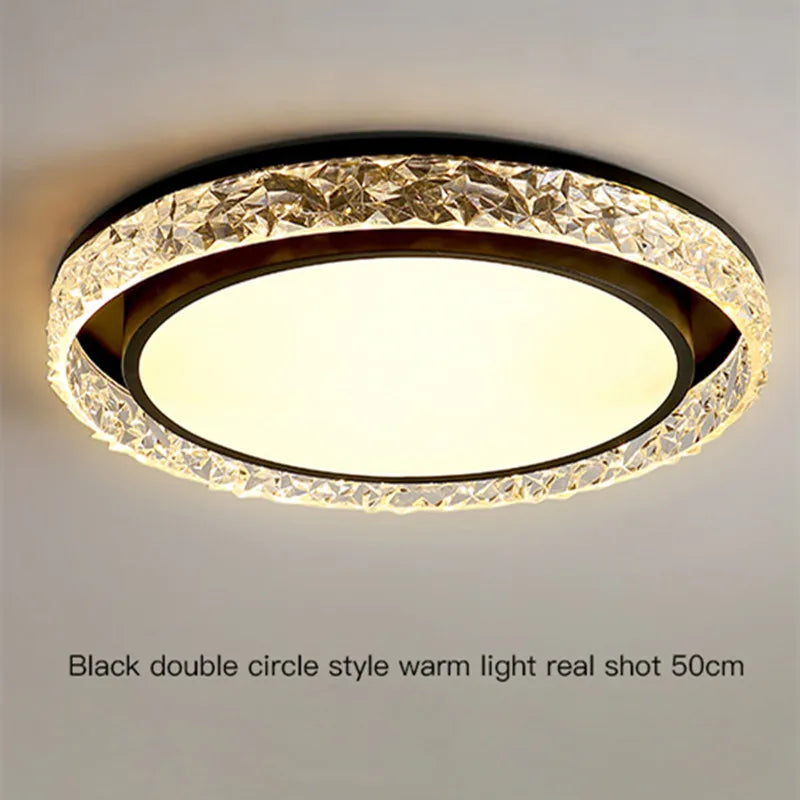 Lampadario LED moderno essenziale lussuoso