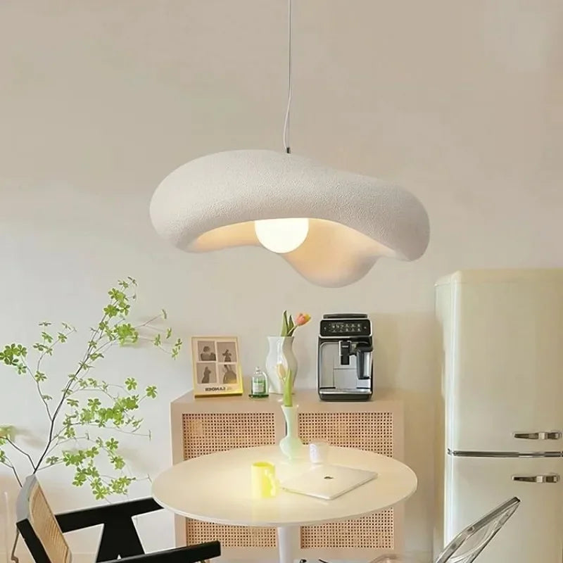 lampadario nordico wabi-sabi per ristorante e sala da pranzo
