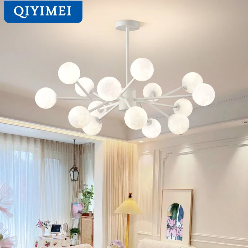 Elegante lampadario moderno design contemporaneo