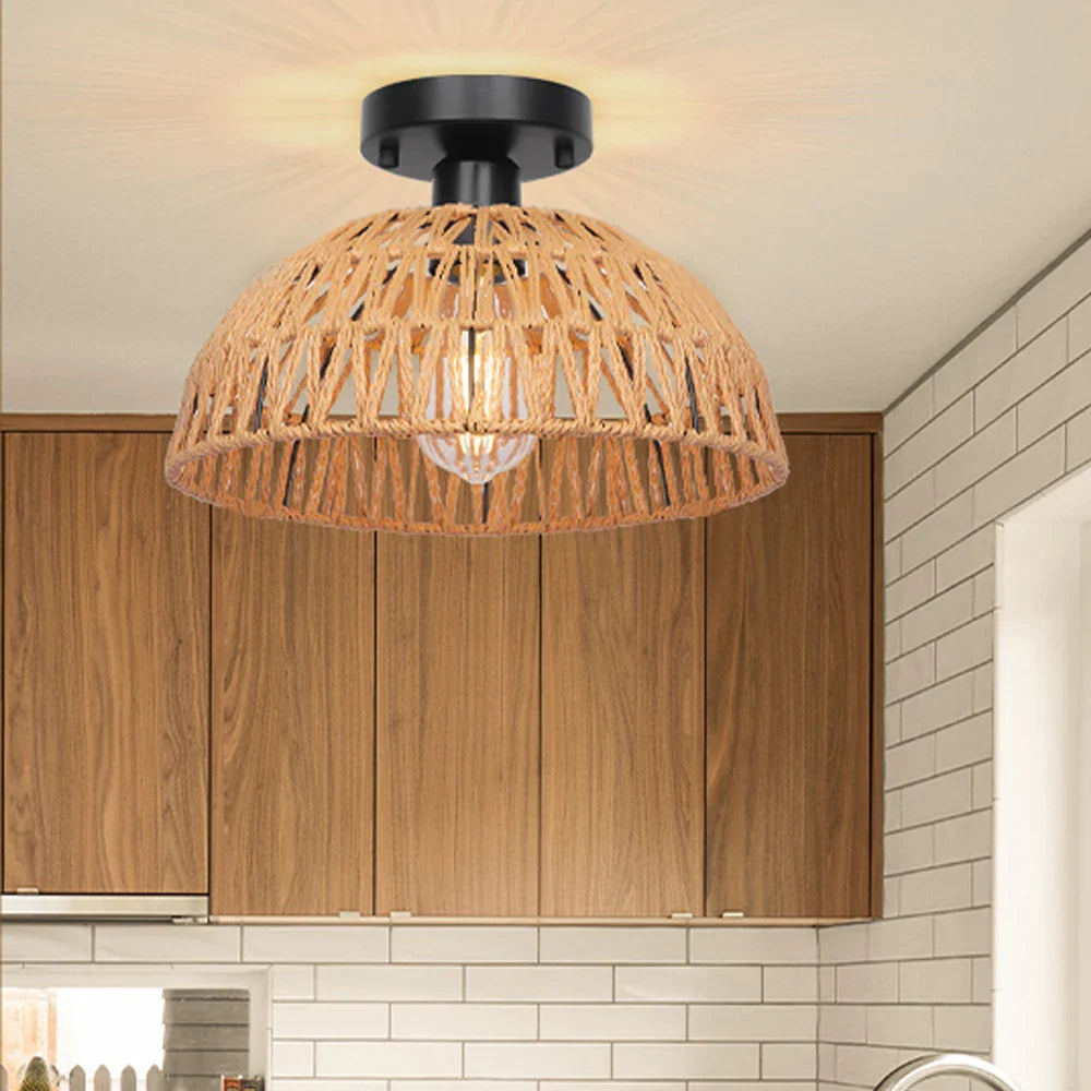 Lampada a sospensione retrò industriale