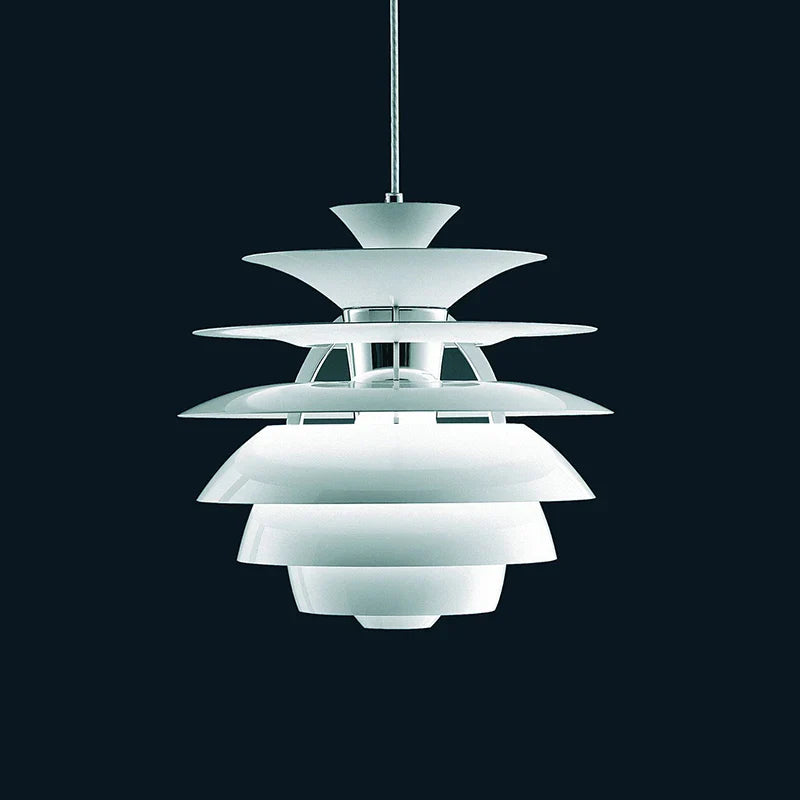 Lampadario in alluminio postmoderno design nordico loft