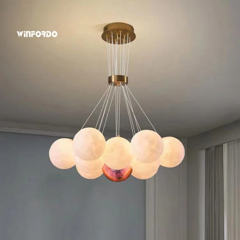 lampadario led stampato in 3d illuminazione winfordo sospeso