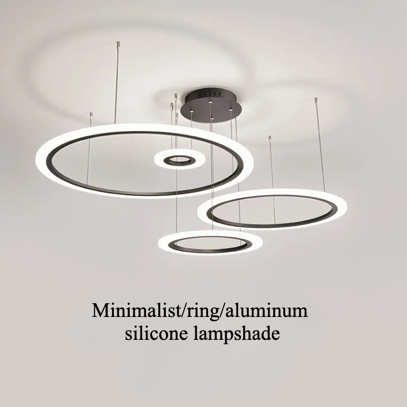 lampadario minimalista moderno sospensione creativa design nordico