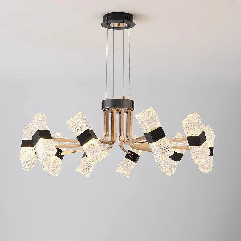 Lampadario decorativo design illuminazione interna fantasia