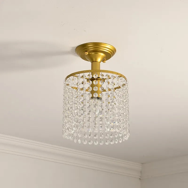 Lampadario LED in cristallo moderno elegante