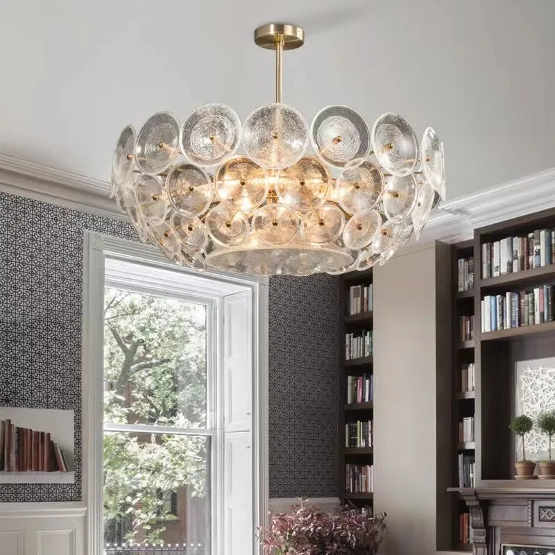 lampadario led design nordico moderno di lusso interno