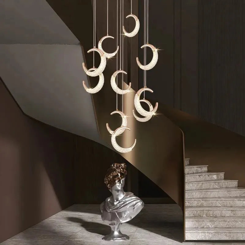 Lampadario LED Luna Design Sospeso