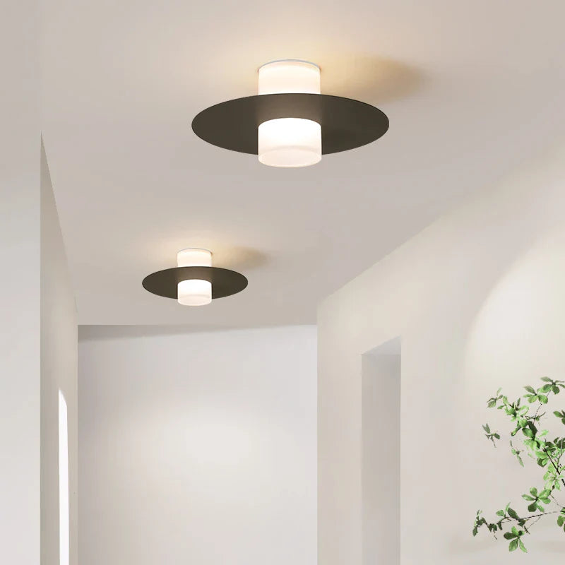 Plafoniera LED design minimalista luminosa