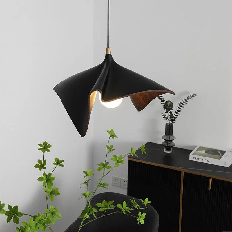 lampadario nordico wabi-sabi design retrò per spazi moderni