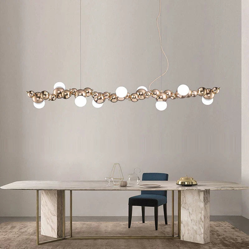 lampadario a sospensione led a intensità variabile artistico