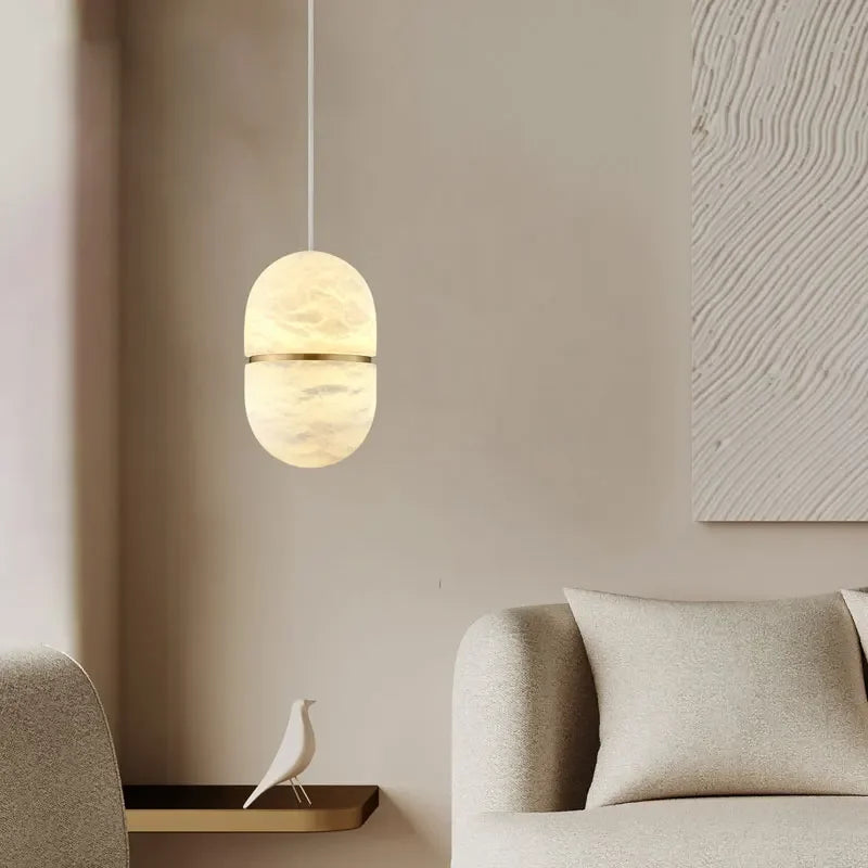 Lampadario artigianale contemporaneo elegante.