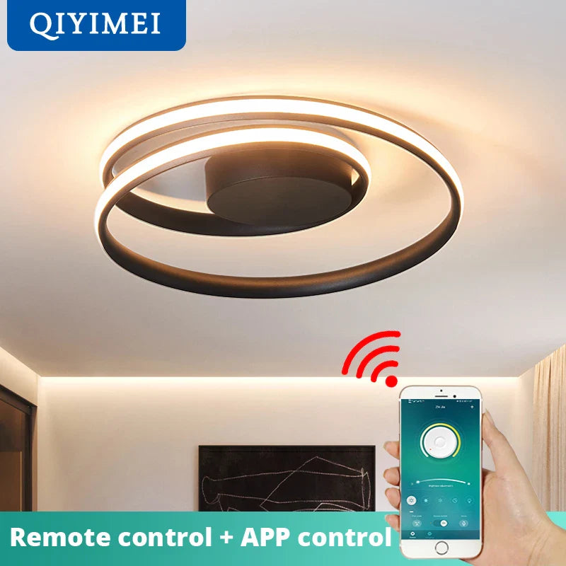 lampadario moderno a LED da superficie per decorazione interna