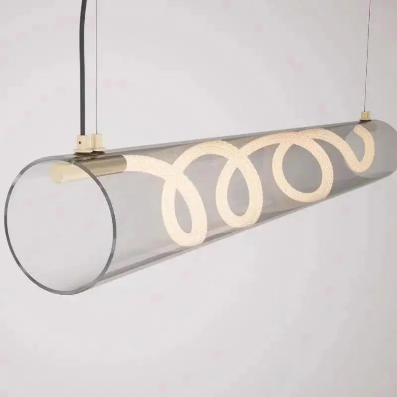 lampadario design in acrilico per illuminazione decorativa interna