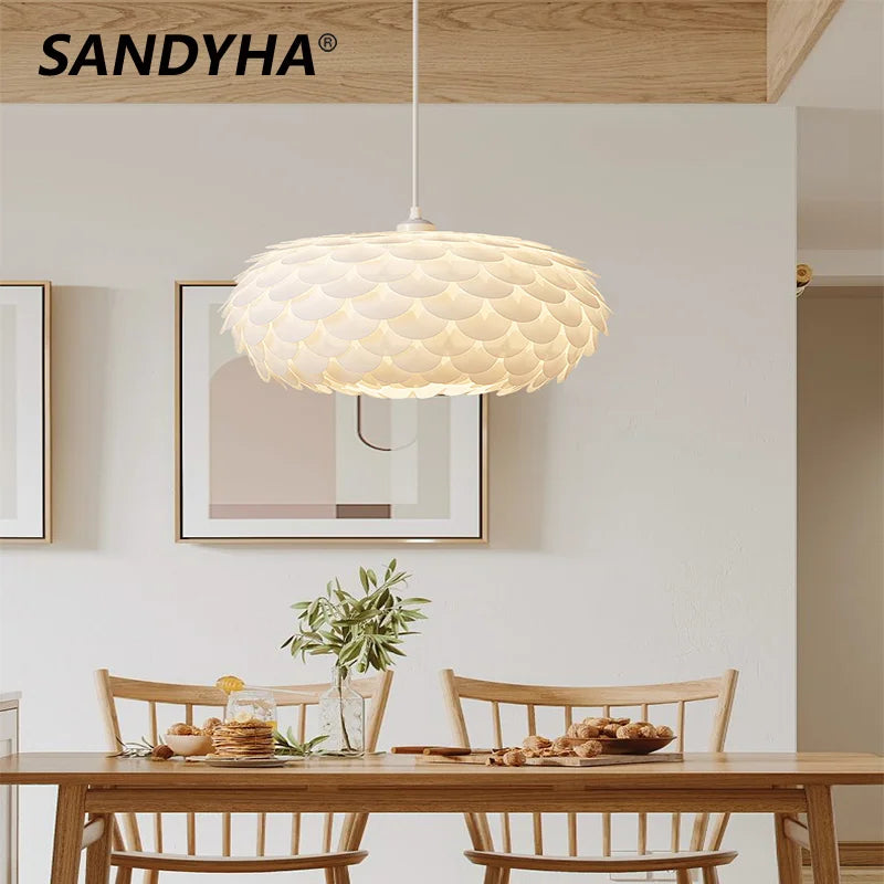 lampadario sandyha a forma di pesce per decorazione casa