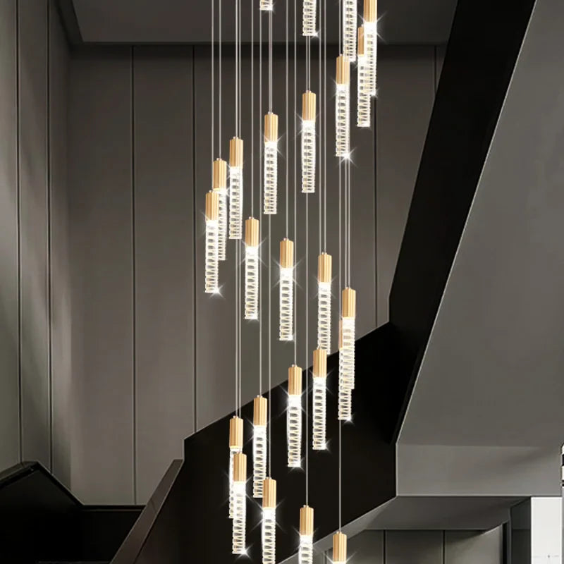 lampadario moderno per un'illuminazione elegante e raffinata