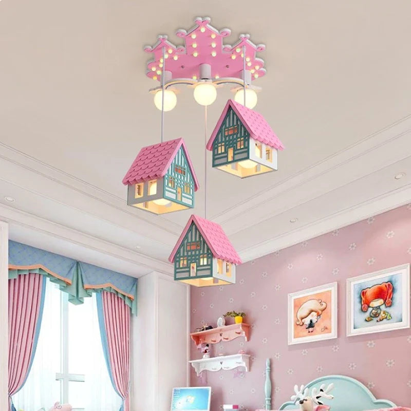 lampadario per camera dei bambini decorazioni natalizie sospese