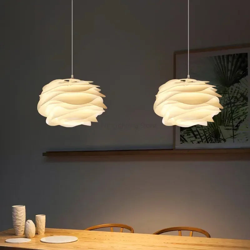 Lampadario contemporaneo romantico scandinavo