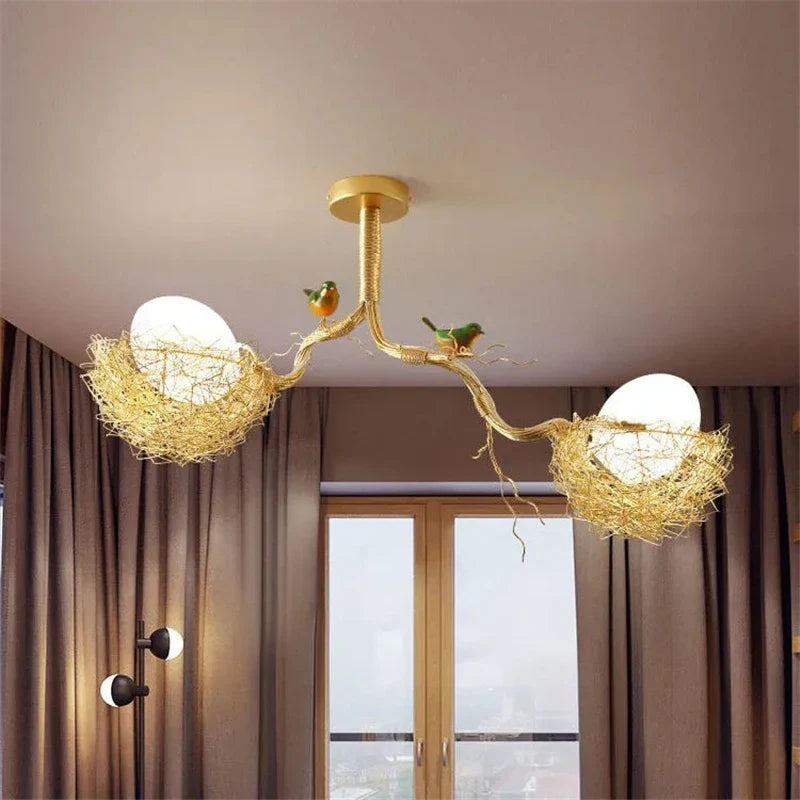 Lampadario LED design aereo moderno
