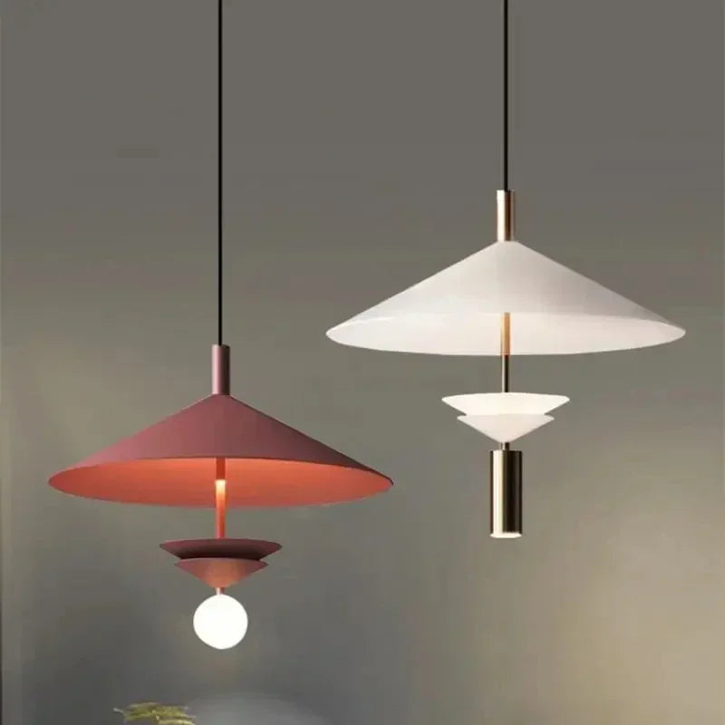 lampadario moderno in metallo design nordico per illuminazione interna