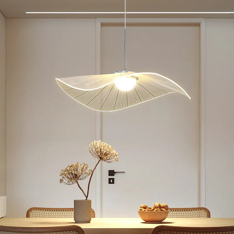 lampadario nordico minimalista acrilico moderno decorazione interna creativa