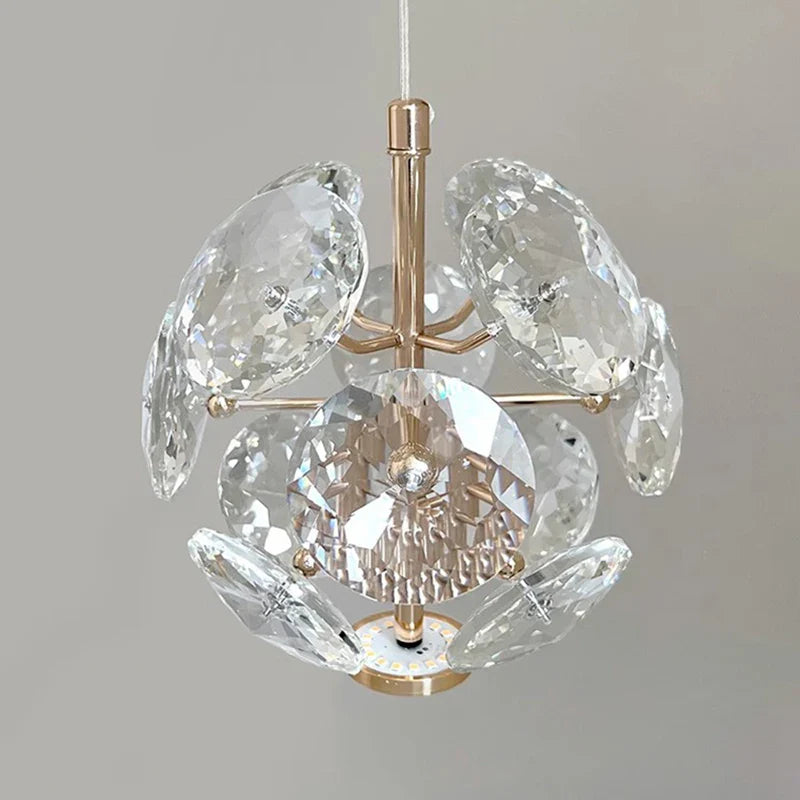 Luce moderna di lusso lampadari in cristallo camera lampade da comodino nordiche minimaliste decorazione per la casa ufficio corridoio lampadario illuminazione interna