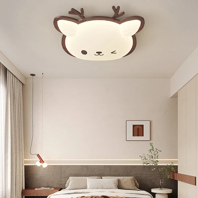 lampadario led creativo animali gatto per bambini