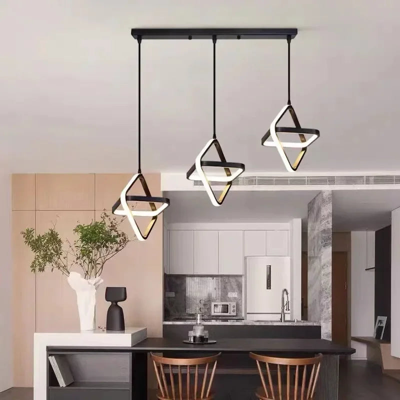 lampadario moderno a LED per un'illuminazione elegante e decorativa