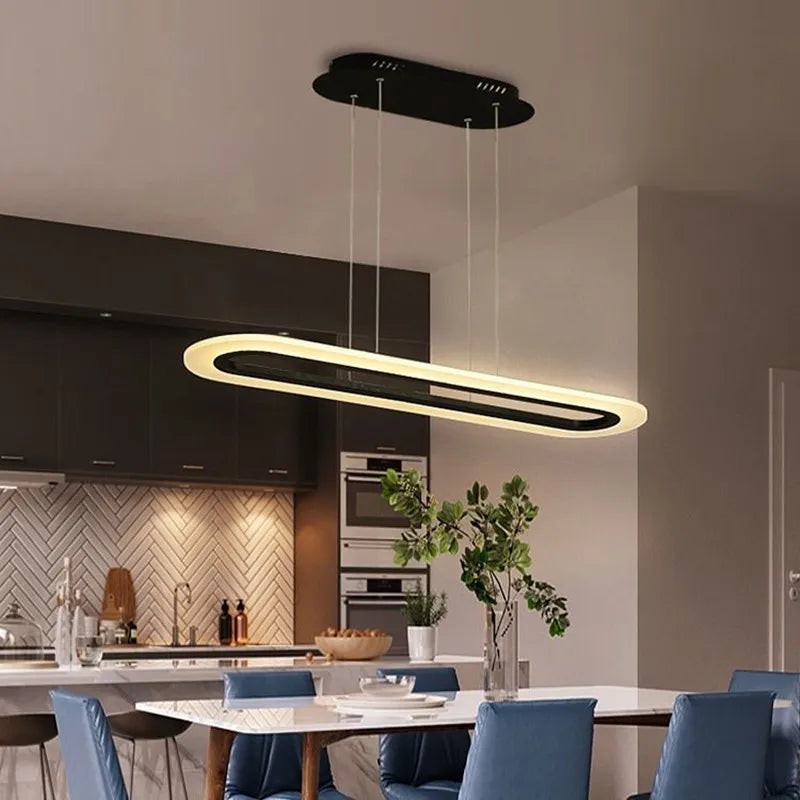 Sospensione LED minimalista elegante