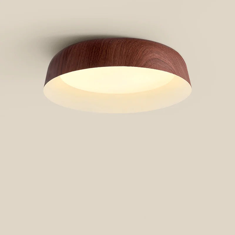 Lampadario in legno design naturale essenziale