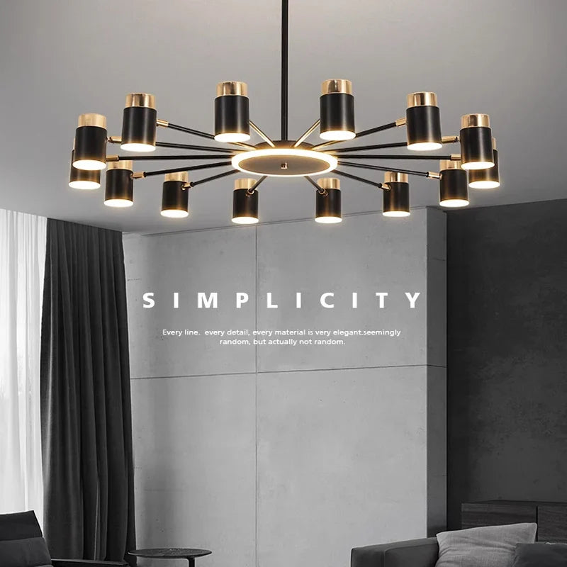 Lampadario sospeso elegante moderno