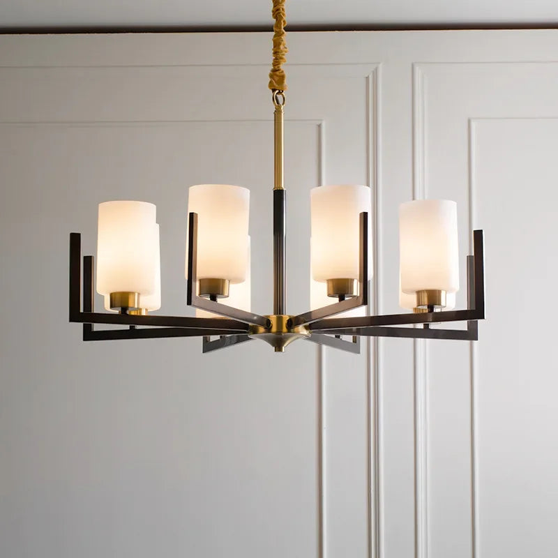 lampadario stile cinese retrò led design di lusso sospensione lampada