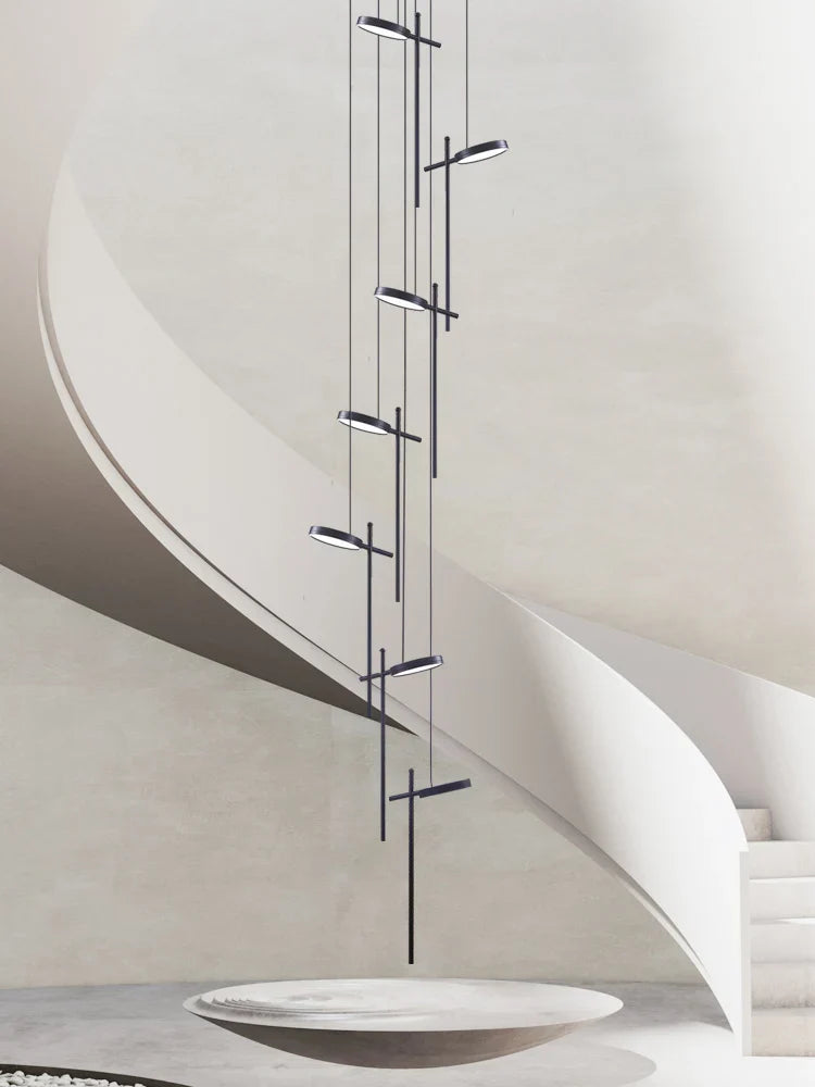 lampadario moderno sospeso in acrilico design creativo 2023 a LED