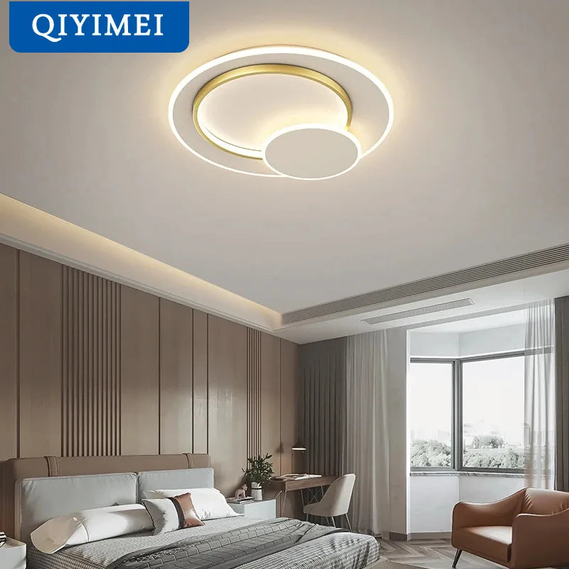 Lampadario circolare design contemporaneo elegante