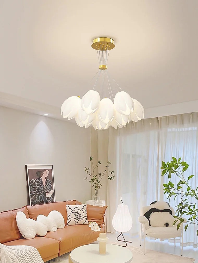 lampadario moderno a risparmio energetico per interni