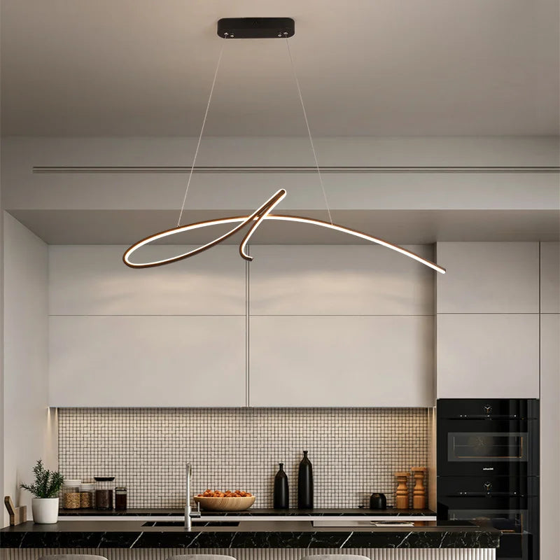 Lampadario contemporaneo in cristallo moderno