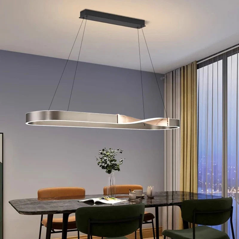 lampadario a LED decorativo moderno a sospensione per illuminazione interna