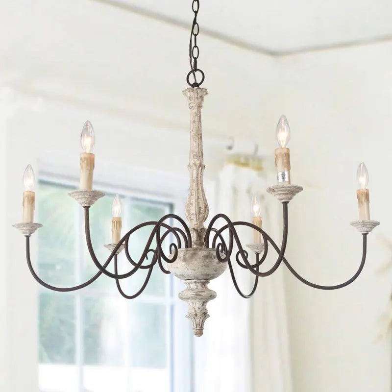 Lampadario vintage francese stile scandinavo