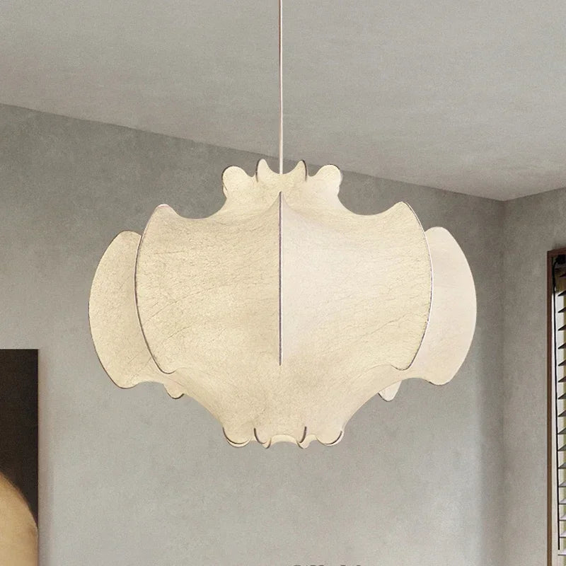 lampadario in seta minimalista nordico per decorazione moderna