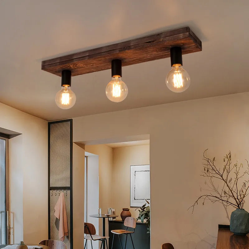 Design in legno vintage elegante luminoso
