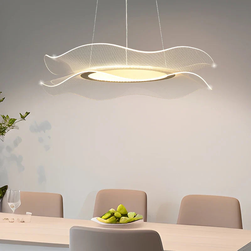 Lampadario chic moderno luminoso elegante