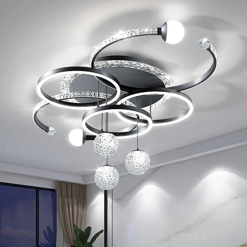 Lampadario pulito moderno tecnologico elegante