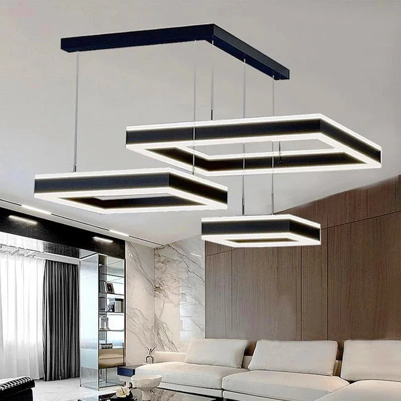 sospensione nordica decorazione interna lampadario illuminazione soggiorno