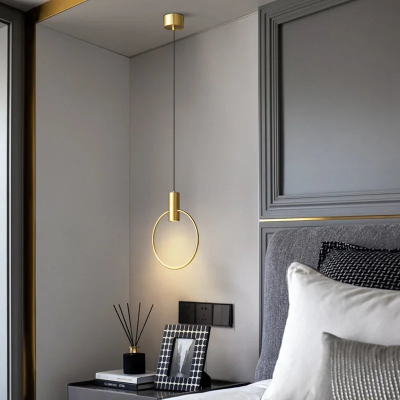 Lampadario contemporaneo design minimalista elegante