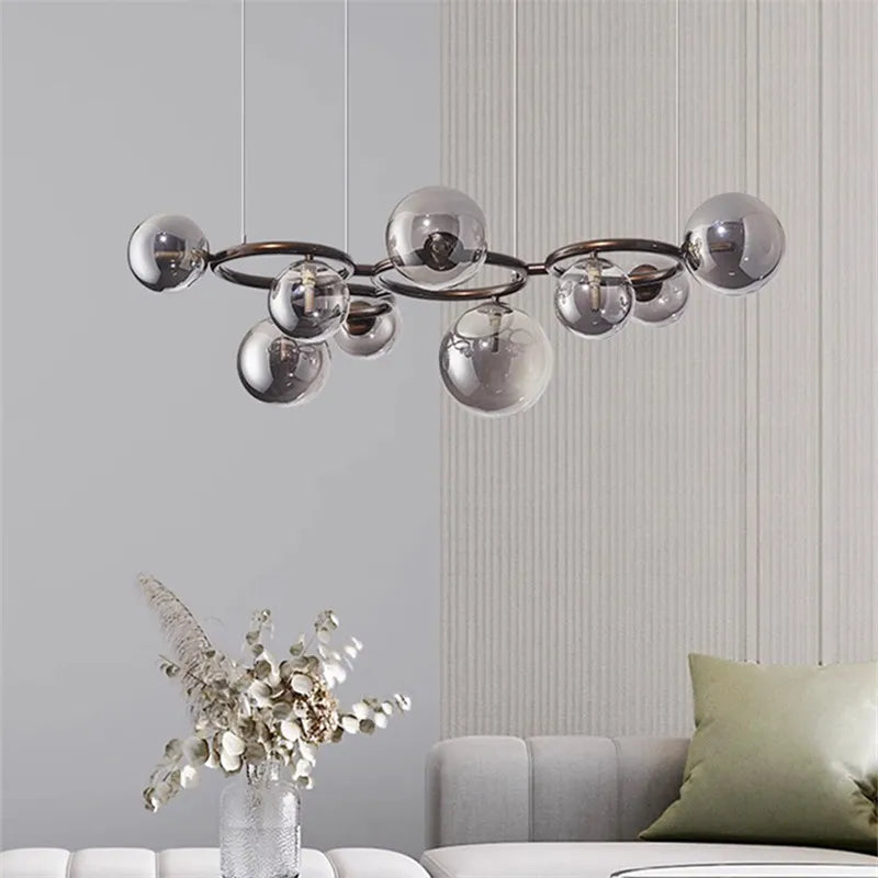 Lampadario Bolle Nordico Design Unico