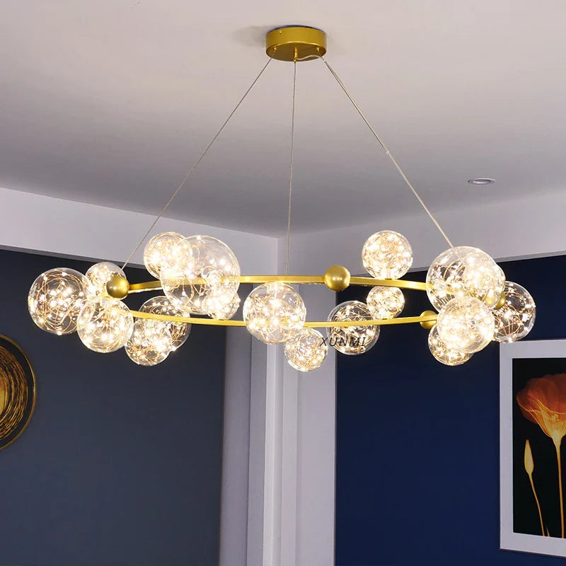 lampadario nordico moderno stellato per un interno creativo