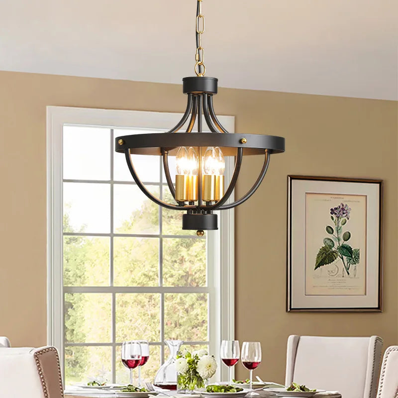 Lampadario geometrico minimalista elegante