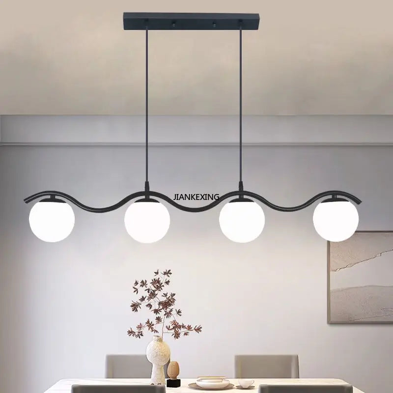 Lampadario design moderno elegante trasparente