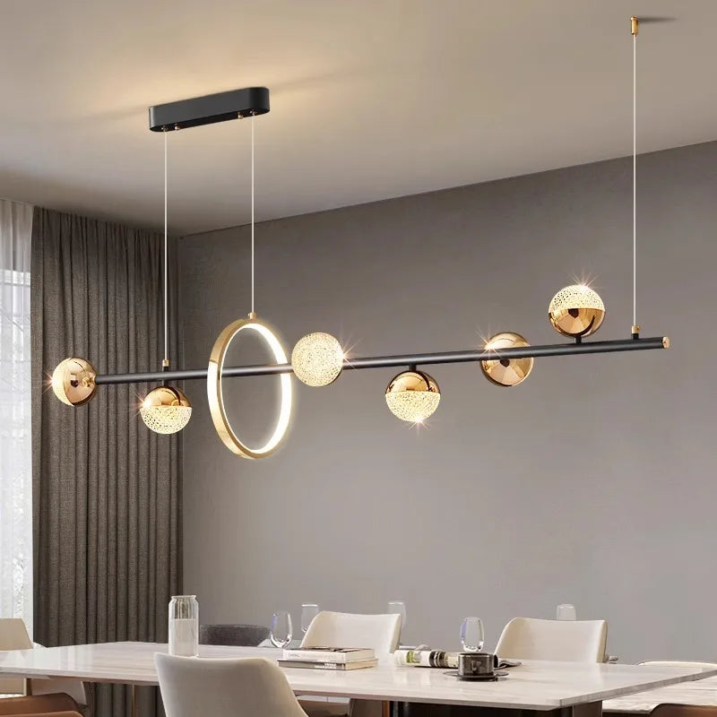 Lampade a soffitto moderne a LED decorative per sala da pranzo, lampade sospese, illuminazione interna, lampadari da soffitto